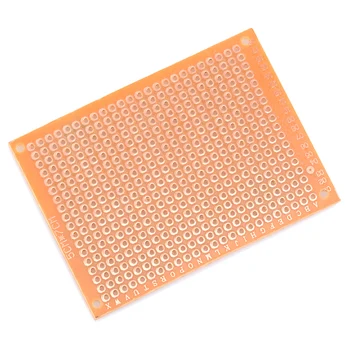 10db 5*7 PCB 5x7 PCB 5cm 7cm DIY Prototípus Papír PCB Univerzális Tábla sárga