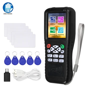 2023 Új iCopy RFID Fénymásoló Sokszorosító NFC Smart Kártya Olvasó Író ALKALMAZÁS Dekódolás 125KHz 13.56 MHz USB Fob Programozó, Mobil Telefon