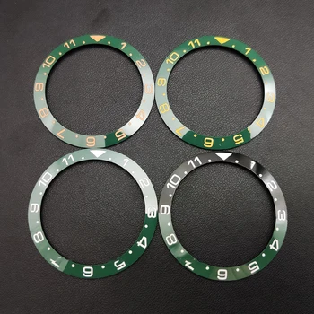 38MM módosított tartozék GMT kerámia karóra gyűrű helyettesítő munkaerő-gyűrű nyál szellem nézni esetben külső gyűrű digitális mérleg gyűrű