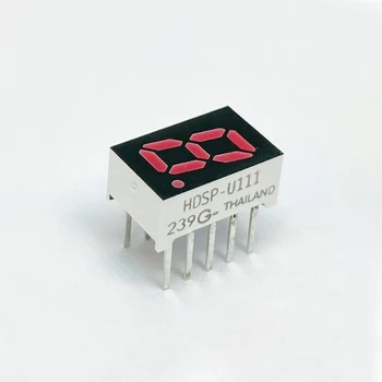5db HDSP-U111 0.31 Hüvelyk Piros 7 Szegmenses LED Kijelző Digitális Cső Közös Anód 10 Pin