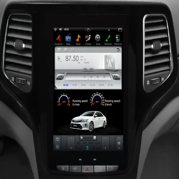 A JEEP Grand Cherokee 2014 - 2050 Android Tesla autórádió GPS Navigációs Képernyő Multimédia Lejátszó, Auto Hifi fejegység Carplay