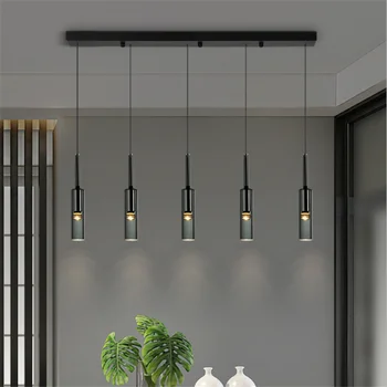 A Modern LED Északi Luxus Medál Light Lámpatest, Üveg Étterem nappaliban Lógó Bár Számláló Decor Hálószoba Éjjeli