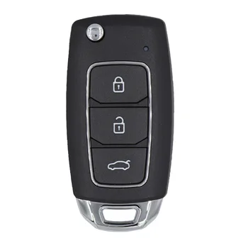 A Xhorse XKHY05EN Univerzális Vezeték Távoli kulcstartó, 3 Gombokat a Hyundai Stílus VVDI Kulcsfontosságú Eszköz