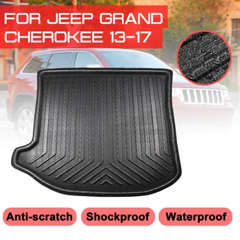 Autó Szőnyeg Szőnyeg A Jeep Grand Cherokee 2013 2014 2015 2016 2017 Hátsó Csomagtartó Anti-sár Borító