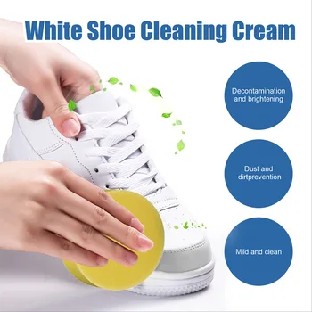 Cipő Decontaminations Krém Erős Hatékonyság Enyhe Cipő Mosás Zsír Alkalmi Cipők Tisztítása