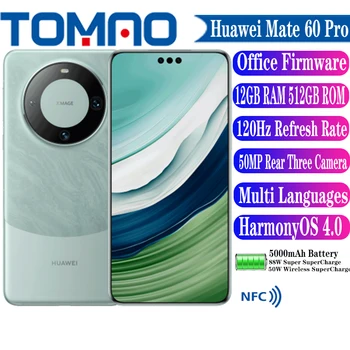 Eredeti Hivatalos Új Huawei Mate 60 Pro Okostelefon 6.82