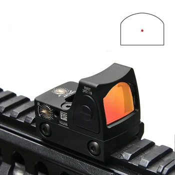 Fém RMR Red Dot Sight Hatálya Állítható Kollimátor Pisztoly Reflex Glock Látvány Vadászat AR15 M4 Optika Hatálya