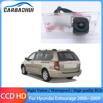 HD Vezeték nélküli Autó Hátsó Kamera CCD Halszem éjjellátó Vízálló Magas minőségű RCA Hyundai Kísérete 2006 2007 2008 2009