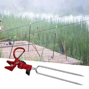 Horgászbot, Karó, Kiváló Egyszerű Telepítés Anti-semmiből Halászati Eszközök horgászbot Rack horgászbot Jogosultja