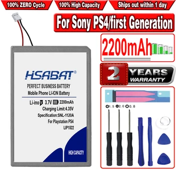 HSABAT 2200mAh LIP1522 Akkumulátor Sony Gamepad PS4 Dualshock4 V1 Vezeték nélküli vezérlő CUH-ZCT1E CUH-ZCT1U CUH-ZCT1H/B
