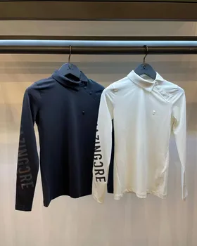 Külkereskedelmi eredeti egységes Dél-Korea high-end golf ruházat, női hosszú ujjú ing, új sport slim-fit póló pulóver