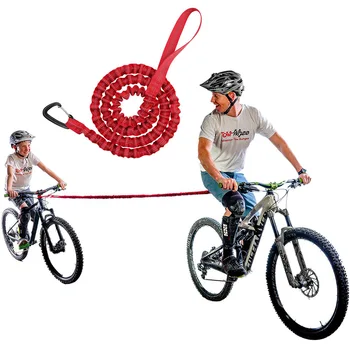 Kültéri Kerékpár Nylon Kötelet Kerékpár Vontatási MTB Kerékpár Hordozható Rugalmas Szülő-Gyermek Húzza a Kötelet Kényelmes Lakókocsi Kötél