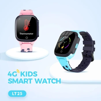 LT25 4G Gyermekek Intelligens Karóra SOS Telefon Nézni a GPS-LBS WIFI Tracker Smartwatch Vízálló IP65 Gyerekek Ajándékot IOS Android ALKALMAZÁS