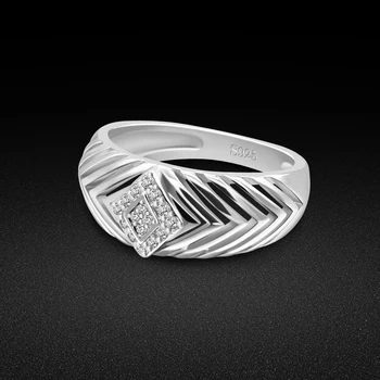 Magas Minőségű Eljegyzési Gyűrűt a Nők 925 Sterling Ezüst Arany Ujját Szerető Pár Sima Divat Ékszerek 6-9# Évforduló Ajándék