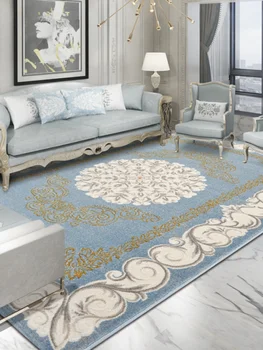 Mengwen francia stílus szőnyeg nappali, dohányzóasztal, hálószoba, éjjeli fény, luxus, Amerikai, Európai, klasszikus stílus