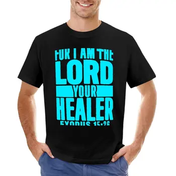 Mózes 15:26 Mert én Vagyok Az ÚR, A Gyógyító T-Shirt-T-shirt rövid Rövid póló esztétikai ruhák, pólók férfi pack