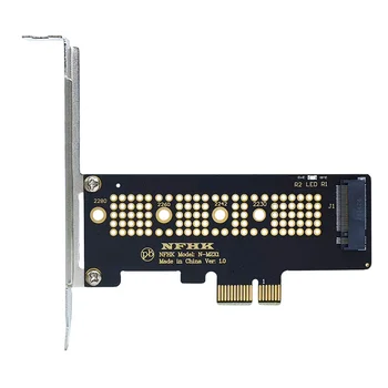 NVMe PCIe M. 2 NGFF SSD PCIe X1 Adapter Kártya PCIe X1, hogy M. 2 Kártya Támogatás 2230 2242 2260 2280 Méret NVMe M. 2 SSD