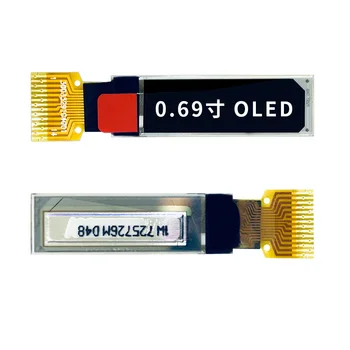 OLED de 0,69 pulgadas, pantalla de la matriz pontocska d 96x16, SSD1306/SSD1315/SSD1312, LCD resaltado con