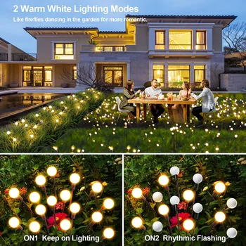 S1 Napenergia Szentjánosbogár LED Vízálló Emelet Plug Lámpa Kültéri Kerti Hangulatot, Lámpák, Kerti Díszítő Táj, Lámpák