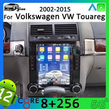 Yoza Carplay Autó Rádió Volkswagen VW Touareg 2002-2015 Android11 Tesla Képernyő Multimédia Lejátszó GPS Navigációs Ajándék Eszközök
