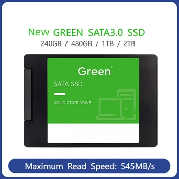 Zöld SSD 250 gb-os Belső szilárdtestalapú Disque 500GB 1 tb-os 2 tb-os 3D-s NAND SATA3 2,5