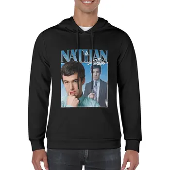 Új Nathan Elkapó, 90-es évek Vintage Kapucnis ruha a férfiak, férfi ruházat, férfi verejték-ing meghatározott őszi kabát férfi kapucnis férfi